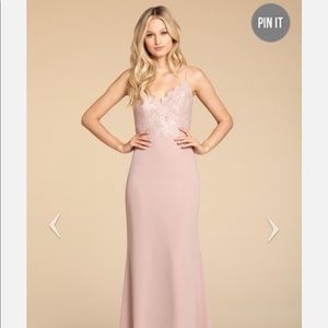 Dusty Rose Hayley Paige occasions dress